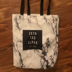 Zeta Tau Alpha tote